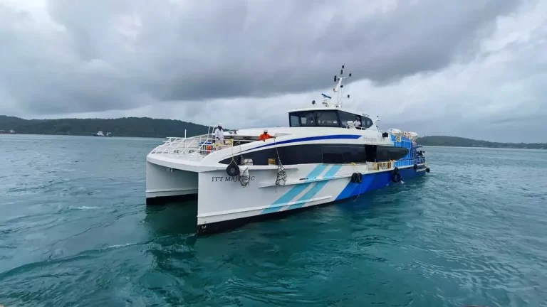 ITT Majestic ferry at andaman islands