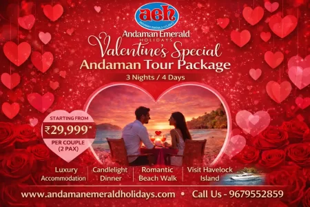 Valentine Day Special Andaman Tour Packages